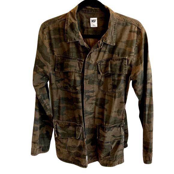 NSF Camo Jacket, Size Small - Picture 1 of 5